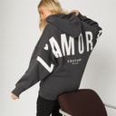 Womens Ryleigh Hoodie Charcoal