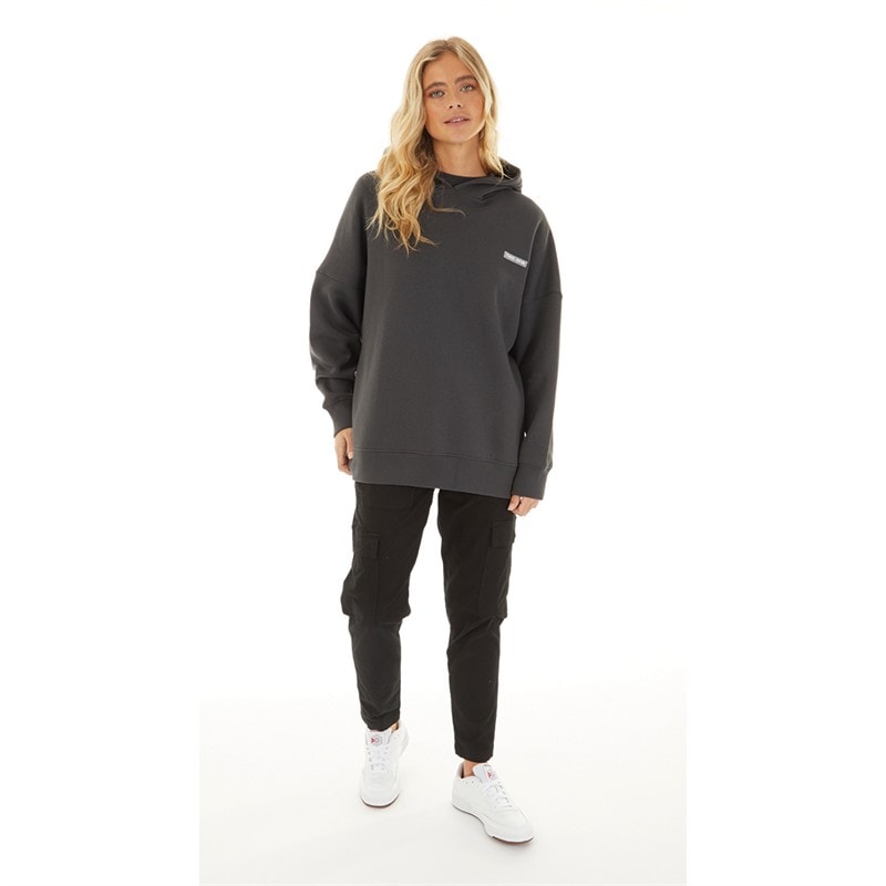 Womens Ryleigh Hoodie Charcoal - Image 4