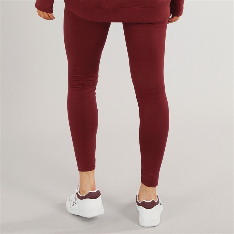 Womens Ryleigh Leggings Burgundy - Image 2