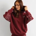 Womens Norwalk Hoodie Burgundy