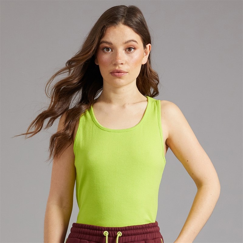 L'amore Couture Womens Dakota Vest Lime