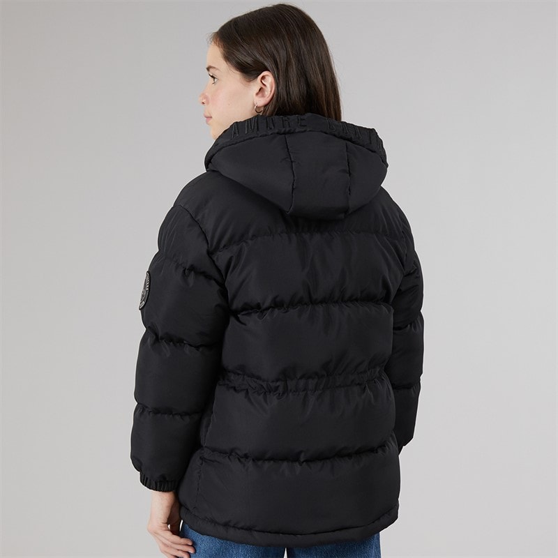 Girls Lola Short Puffer Black - Image 2