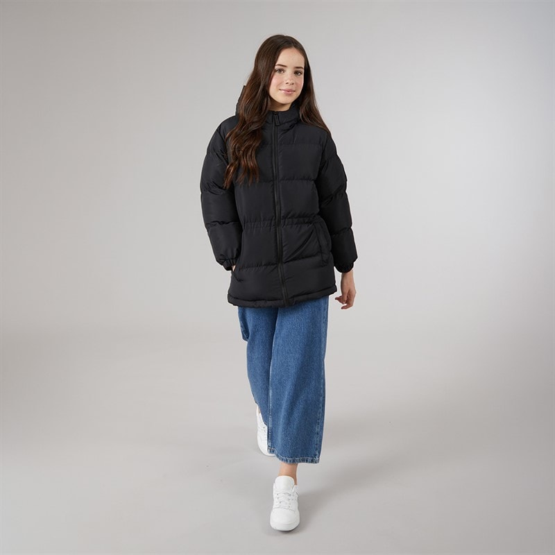 Girls Lola Short Puffer Black - Image 4