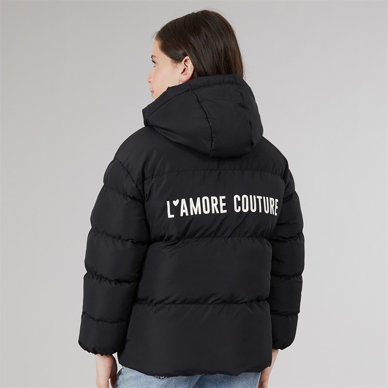 Girls Riannon Island Short Puffer Black - Image 2