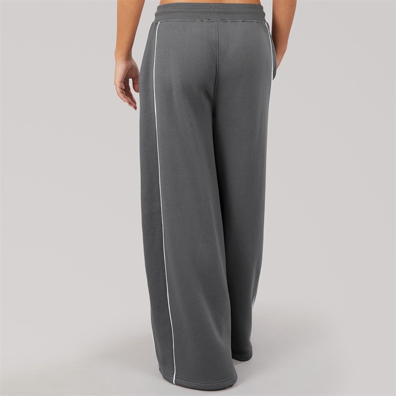 Womens Lira Wide Leg Joggers Charcoal - Image 2