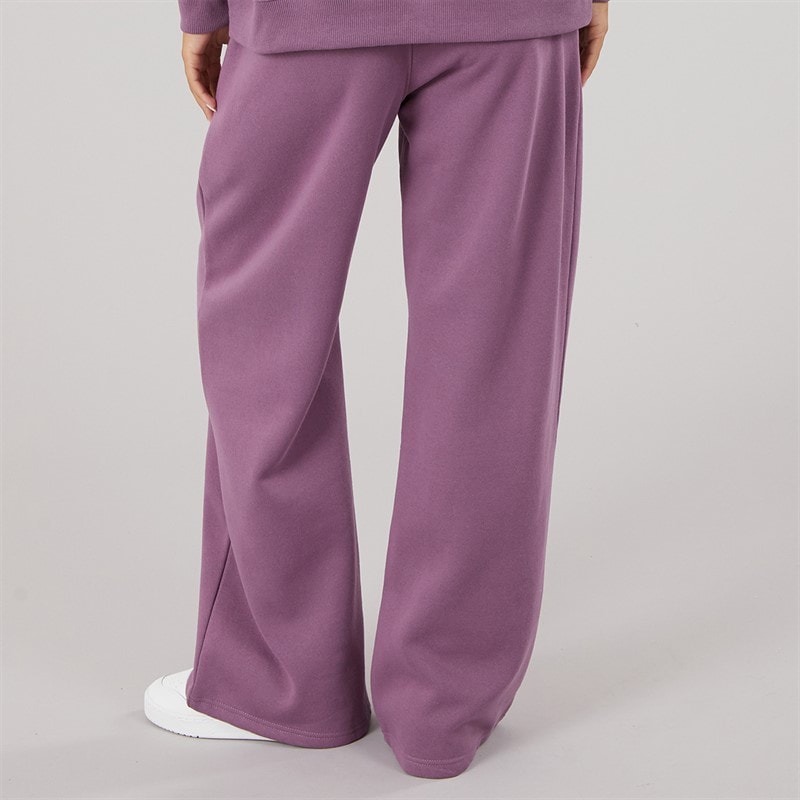 Womens Novalie Wide Leg Joggers Grape - Image 2