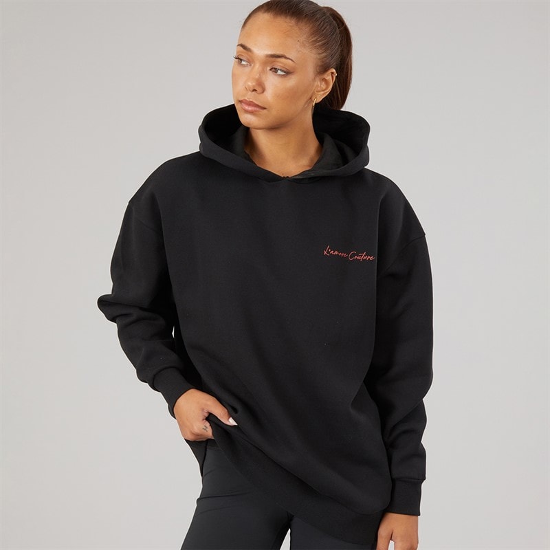 Womens Soraya Hoodie Black - Image 2