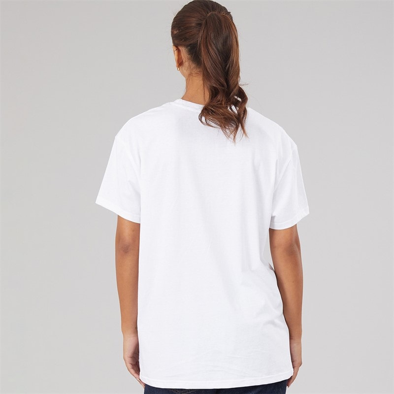 Womens Posey T-Shirt White - Image 2