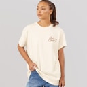 Womens Marlow Oversized T-Shirt Cream