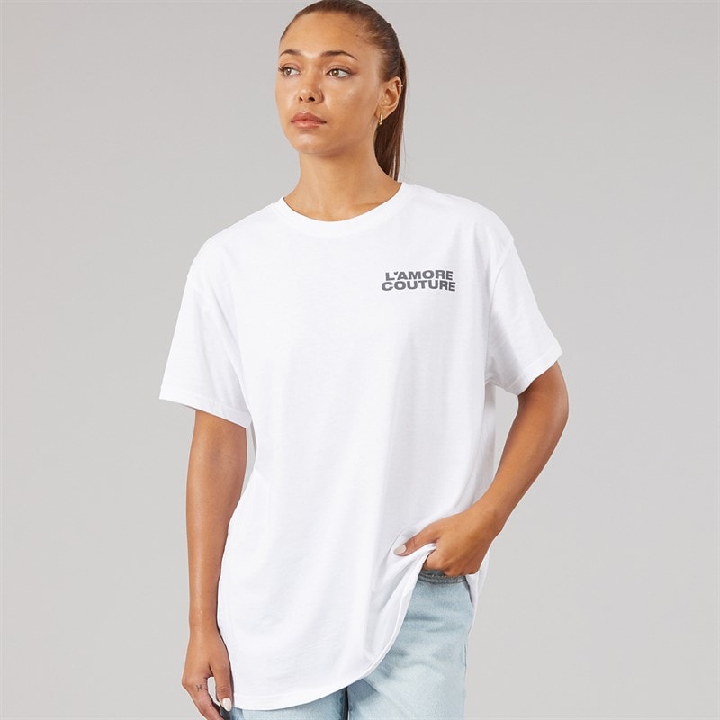 Womens Texas T-Shirt White - Image 2