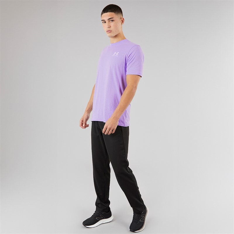 Under Armour Mens UA Sportstyle Left Chest Short Sleeve T-Shirt Transparent/Distant Grey - Image 3