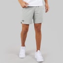 Mens UA Vanish Woven 6 Inch Shorts Titanium/Ultimate Black