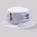 Mens Olympico Bucket Hat White/Vermillion/Dark Navy