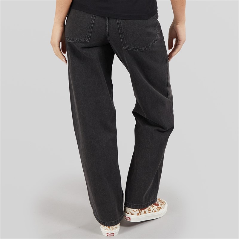 Vans Womens Sirelle Five Pocket Puddle Jeans Black - Image 2