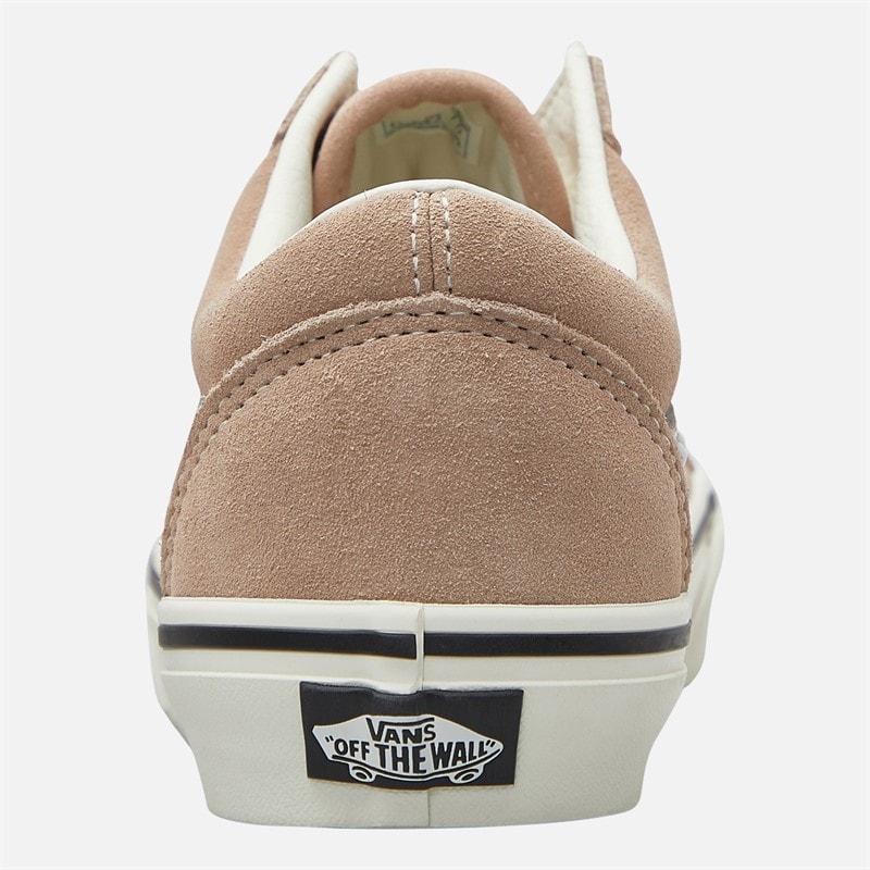 Womens Old Skool Trainers Warm Taupe - Image 3