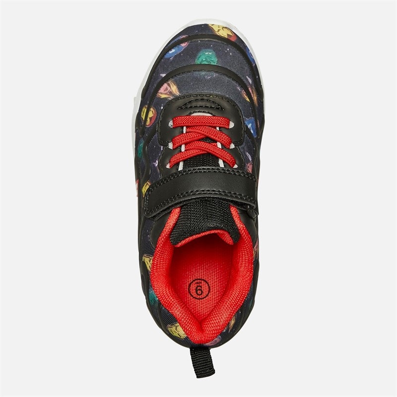 Boys Assane Emboss Trainers Multi - Image 4