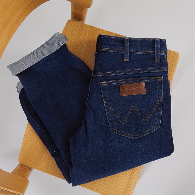 Mens Texas Straight Fit Jeans Cosmic Blue - Image 3