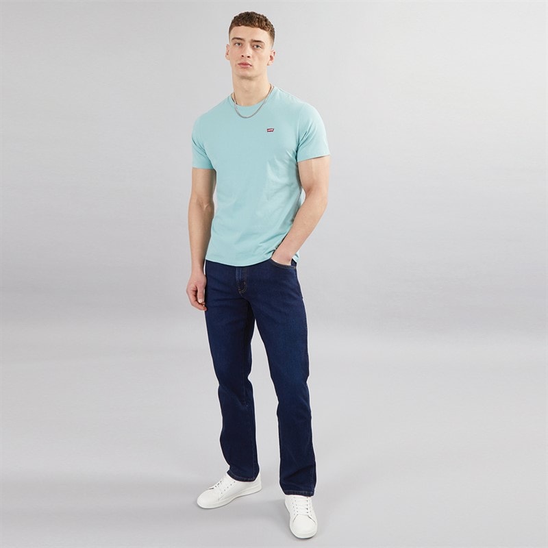 Mens Texas Straight Fit Jeans Cosmic Blue - Image 4