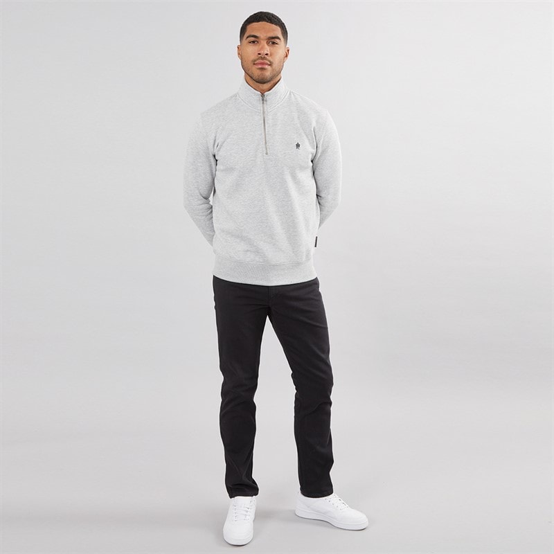 Mens Greensboro Straight Fit Jeans Black Rinse - Image 3