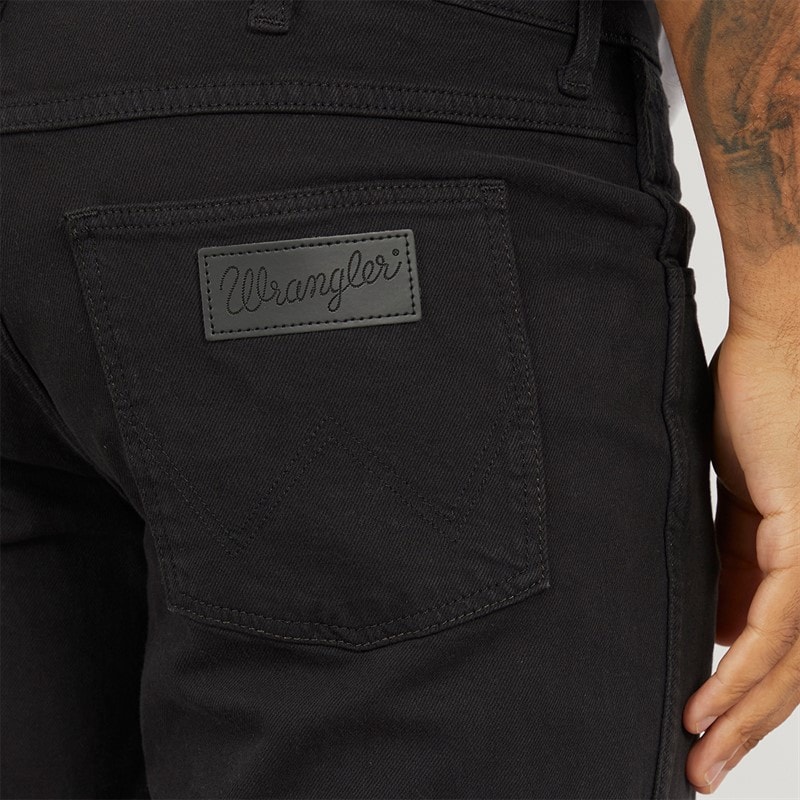 Mens Horizon Regular Bootcut Jeans Black Rinse - Image 3