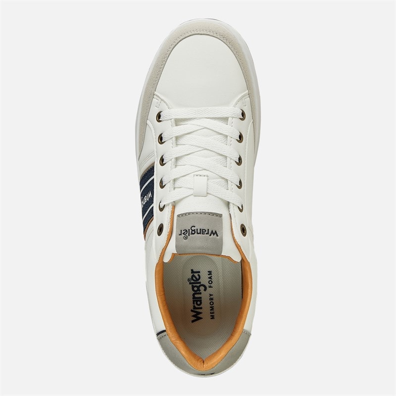 Mens Butch Trainers Bright White - Image 4