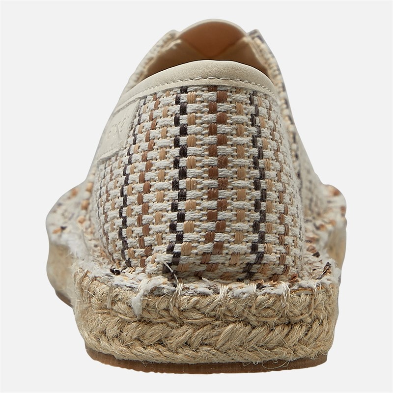 Womens Nancy Espadrilles Natural/Taupe - Image 4