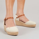 Womens Bela Ankle Strap Wedge Sandals Birch