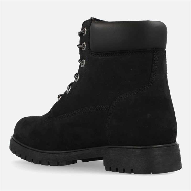 Mens Faron Boots Triple Black - Image 4