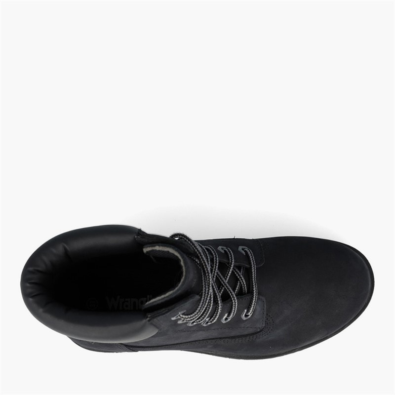 Womens Faron Boots Triple Black - Image 4