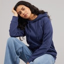 Womens Abbie Hoodie Naval Academy/Dark Denim