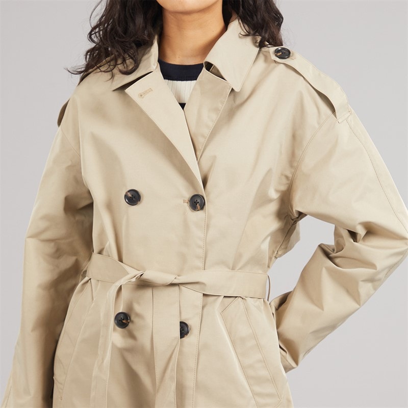 Womens Sophi Trench Coat Twill - Image 3