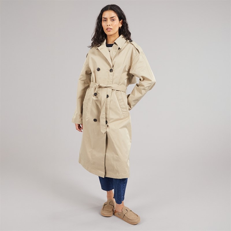 Womens Sophi Trench Coat Twill - Image 4