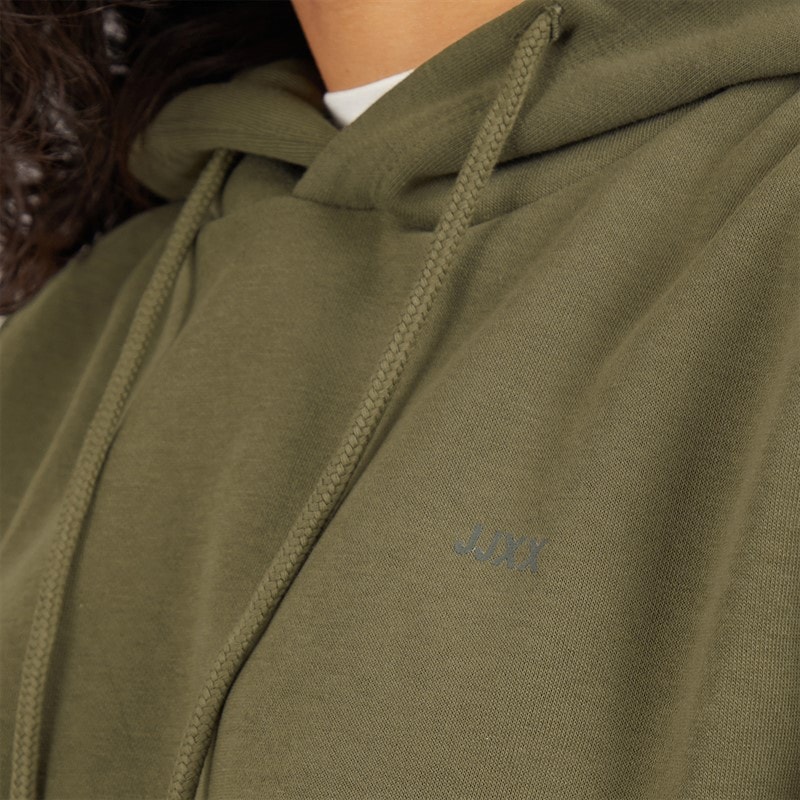Womens Abbie Hoodie Grape Leaf/Rosin JJXX Logo - Image 3