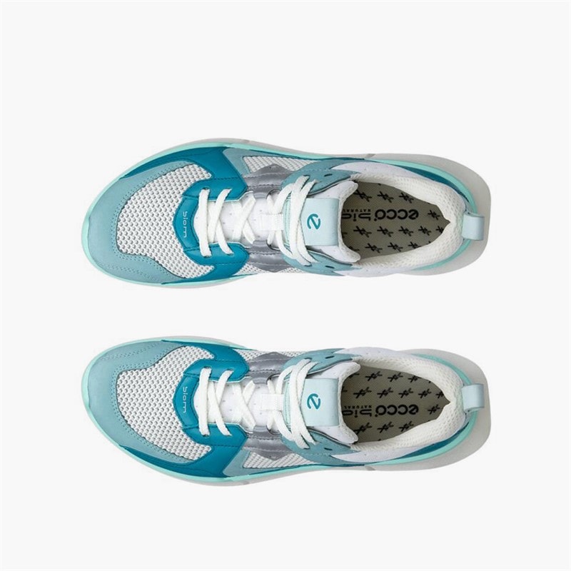 Womens Biom 2.2 Trainers Aquatic/Pagoda Blue/Shadow White - Image 4