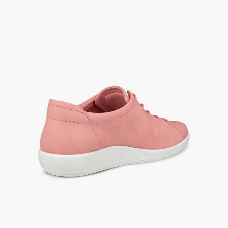 Womens Soft 2 Anniversary Leather Trainers Old Rose - Image 3