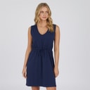 Womens Poppy Dress Navy