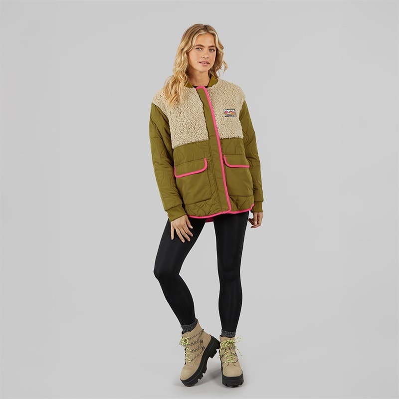 Womens Chatsworth Bomber Jacket Multi - Image 4