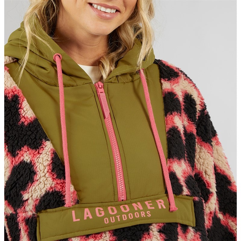 Womens Myleene OTH Borg Jacket Multi - Image 3