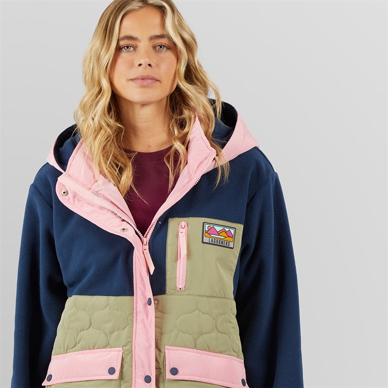 Womens Daley Parka Jacket Multi - Image 3
