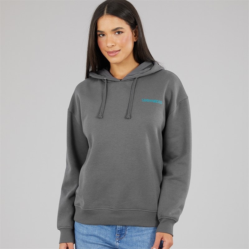 Womens Little Sedge Hoodie Charcoal - Image 2