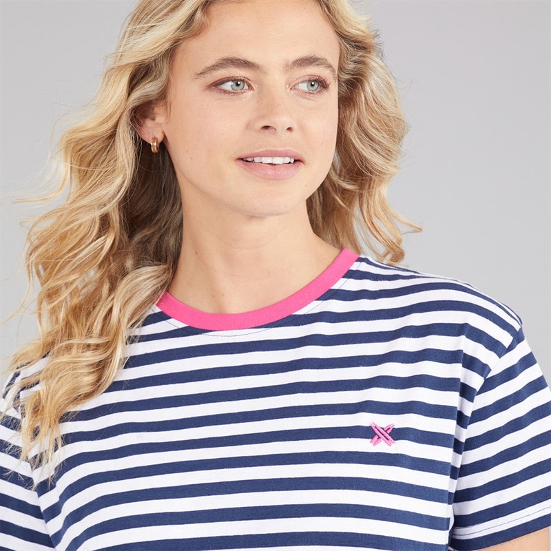 Womens Gatemoor Dress Navy/White - Image 3