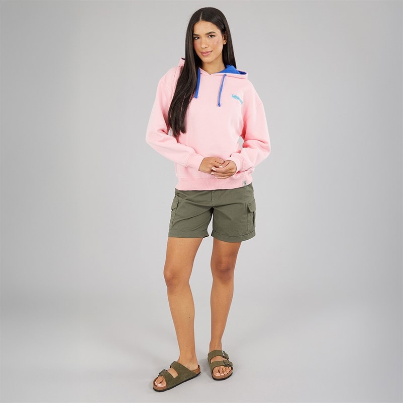 Womens Pheasant Rise Graphic Hoodie Pink - Image 4