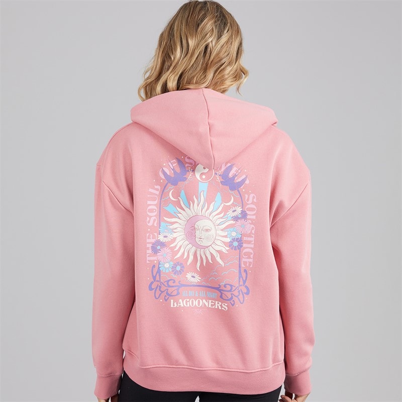 Womens Falkirk Hoodie Brandied Apricot - Image 3