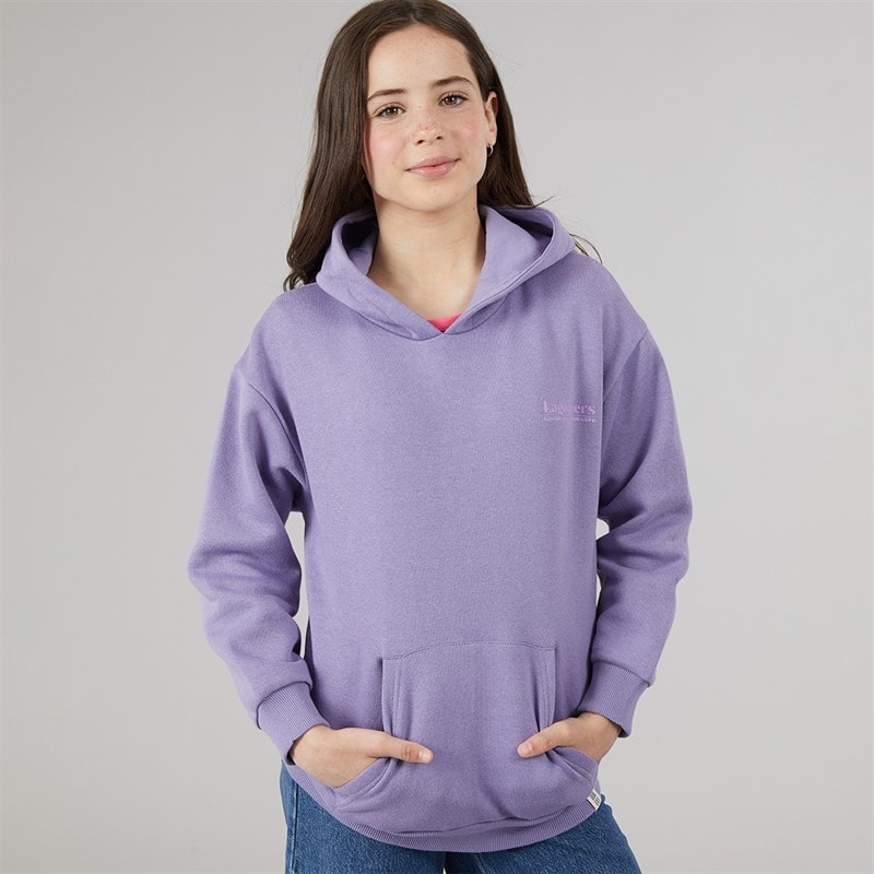 Girls Driftwood Hoodie Violet - Image 2