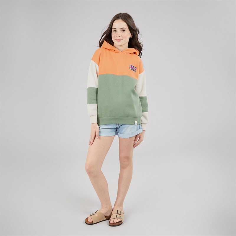 Girls Mistley Hoodie Green Bay - Image 3