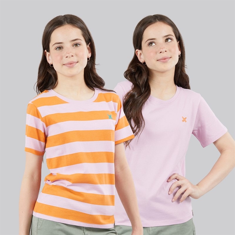Girls Dandelion Two Pack T-Shirts Lilac - Image 1
