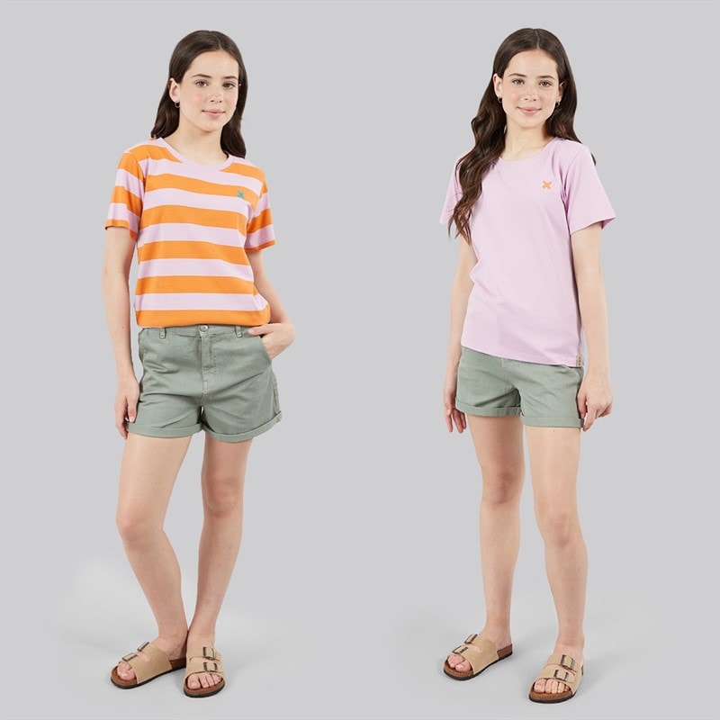 Girls Dandelion Two Pack T-Shirts Lilac - Image 3