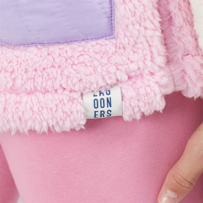Girls Dudly Borg Fleece Pink - Image 5