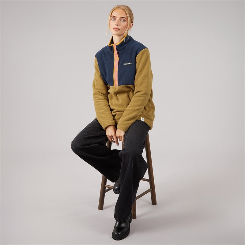 Womens Petal Fleece Tobacco - Image 4