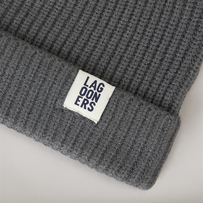 Mens Spruce Beanie Steel Grey - Image 2